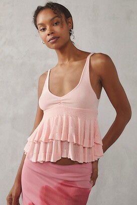 urban outfitters ruffle top