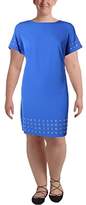 Thumbnail for your product : Calvin Klein Women's T-Shirt Dress with Grommets