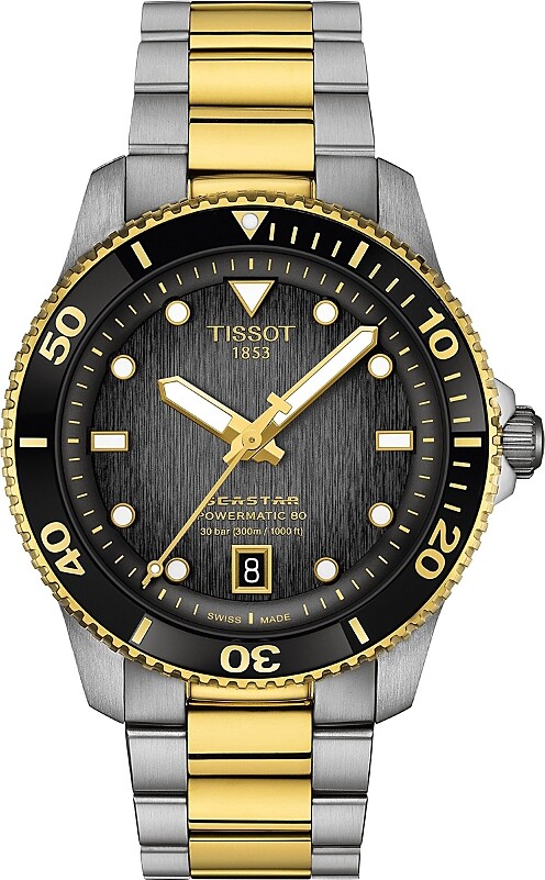 Tissot Seastar 1000 Powermatic 80 Watch, 40mm