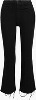 Thumbnail for your product : Nili Lotan Vianca frayed faded high-rise kick-flare jeans