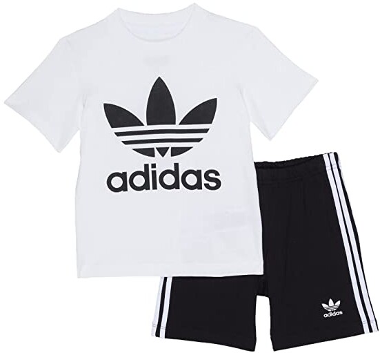 Adidas Originals Kids Trefoil Shorts Tee Set (Infant/Toddler) - ShopStyle