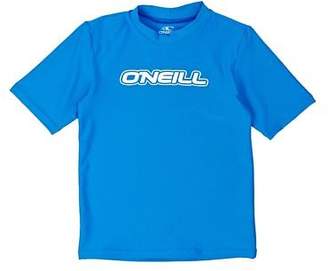 O'Neill Rash Vests TODDLER BASIC SKINS S/S RASH TEE - BRITE BLUE