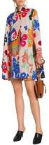 Thumbnail for your product : Victoria Beckham Victoria Printed Cotton Coat