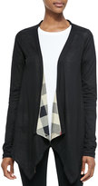 Thumbnail for your product : Burberry Waterfall Open Jersey Cardigan