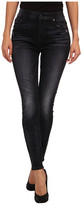 Thumbnail for your product : 7 For All Mankind High Waist Ankle Skinny in Slim Illusion Storm Black