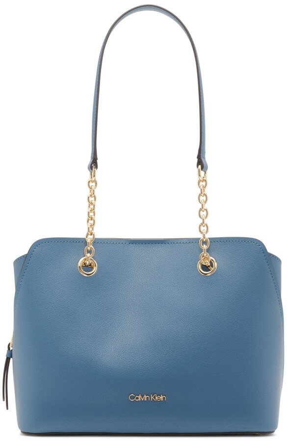 Calvin Klein Blue Handbags | Shop the world's largest collection of fashion  | ShopStyle