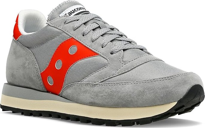 Saucony Jazz 81 (Grey/Red) Shoes - ShopStyle Performance Sneakers