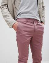 Thumbnail for your product : ASOS Design Skinny Chinos In Purple Taupe