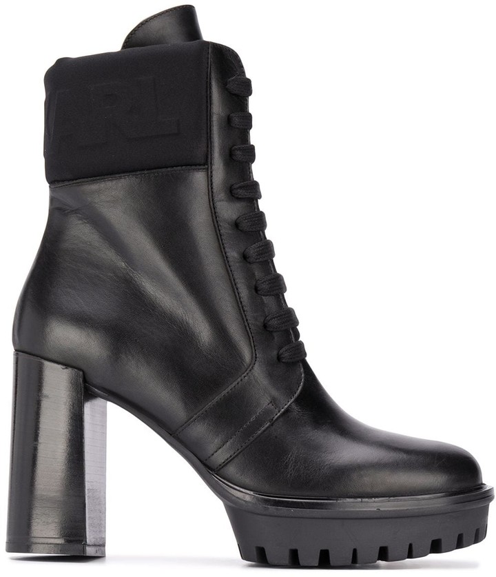 lagerfeld boots