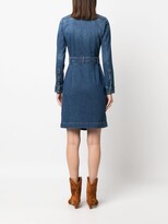 Thumbnail for your product : 7 For All Mankind Long-Sleeve Denim Shirtdress
