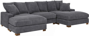 Corrigan Studio Wynisha 122'' Corduroy Sofa