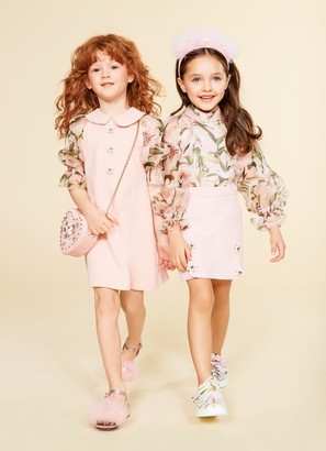 Dolce & Gabbana Children Embellished crepe skirt