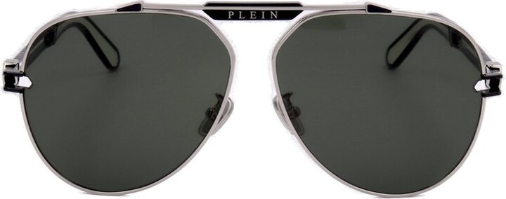 Philipp Plein Eyewear Aviator Frame Sunglasses