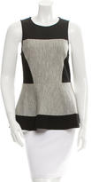 Thumbnail for your product : Tibi Sleeveless Two-Tone Top