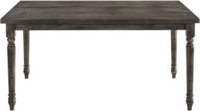 Kivaritio Gray Wood Veneer Table - Enhances Natural Beauty Of Your Home With Legs Ensures Stability And Balance