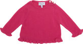 Thumbnail for your product : Baby CZ Ruffle-Trim Sweater