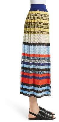 Missoni Stripe Knit Midi Skirt