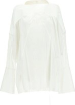 Boat Neck Cocoon Blouse 
