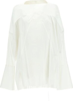 Rick Owens Boat Neck Cocoon Blouse