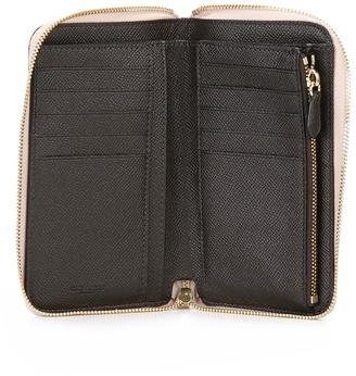 Coach zip around metallic wallet - women - Leather - One Size