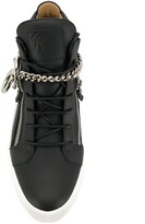 Thumbnail for your product : Giuseppe Zanotti Side Zip Sneakers