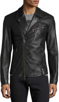 Thumbnail for your product : John Varvatos Coated Slim Moto Jacket, Black
