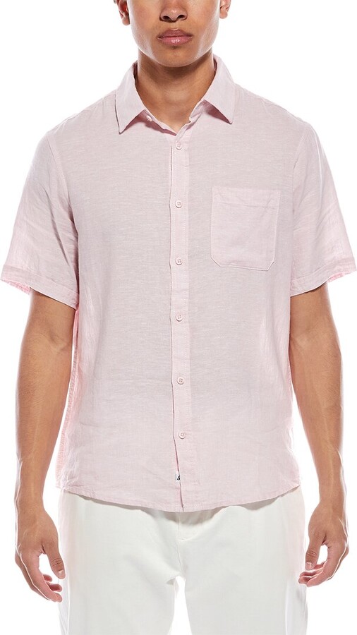 Mr.Swim Mr. Swim Linen-Blend Shirt