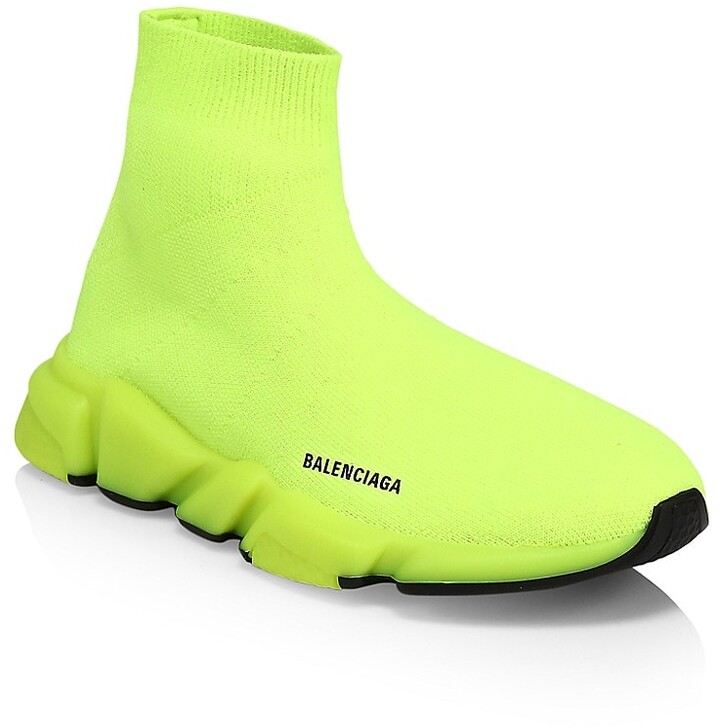 Balenciaga Little Kid's & Kid's Neon Speed LT Sock Sneakers - ShopStyle  Girls' Shoes