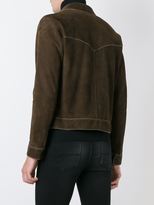 Thumbnail for your product : Saint Laurent contrast trim jacket