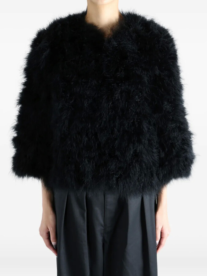 Yves Salomon Feather Jacket