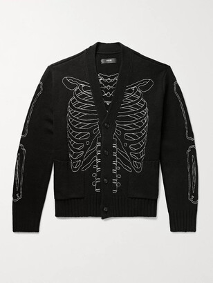 skeleton sweater mens