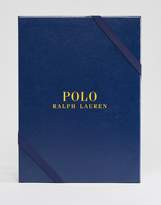 Thumbnail for your product : Polo Ralph Lauren Pyjama Set Check Joggers Black Tee Gift Set