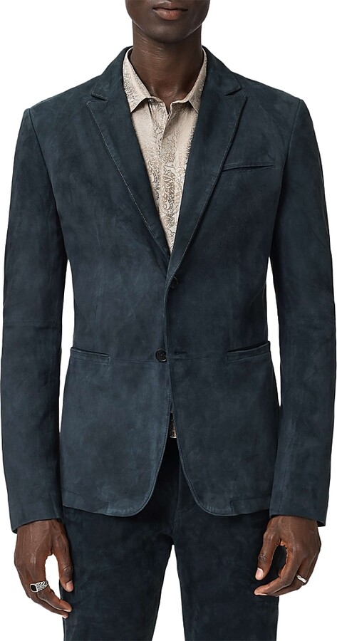 John Varvatos Bartow Suede Jacket