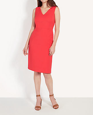 ann taylor red dress