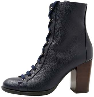 Chie Mihara MAIDA High heeled ankle boots chiba navy