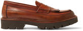 Thumbnail for your product : Grenson Leather Kiltie Loafers