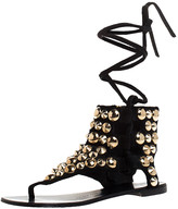 wrap around ankle flat sandals