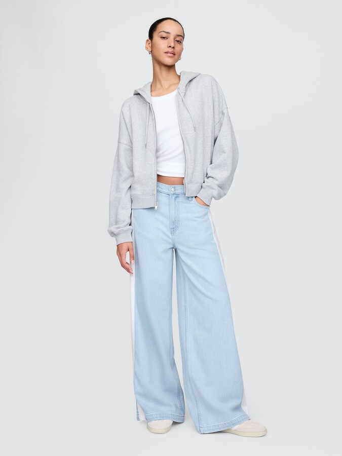 Gap Mid Rise UltraSoft Baggy Jeans