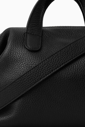 COS Mini Leather Bowling Bag - ShopStyle
