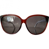 Thumbnail for your product : Gucci Burgundy Plastic Sunglasses