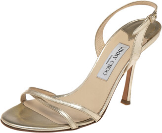 Slingback Women's Gold Sandals | ShopStyle