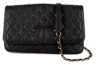 Chanel Medium CC Filigree Flap Bag - ShopStyle