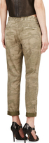 Thumbnail for your product : Current/Elliott Khaki Camo The Buddy Trousers