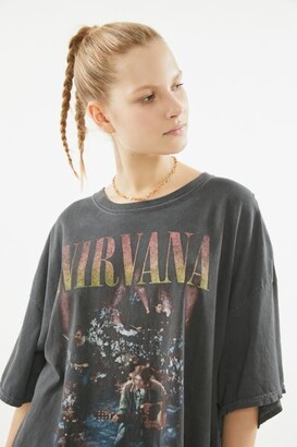 Urban Outfitters Nirvana Unplugged Oversized Tee