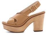 Thumbnail for your product : Pour La Victoire Pabla Platform Sandals
