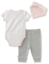 Thumbnail for your product : Absorba Babys Three-Piece Bodysuit, Pantsand Bib Set