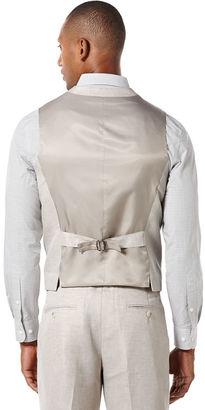 Perry Ellis Big and Tall Linen Cotton Suit Vest