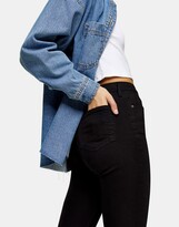 Thumbnail for your product : Topshop Tall Jamie jeans in black