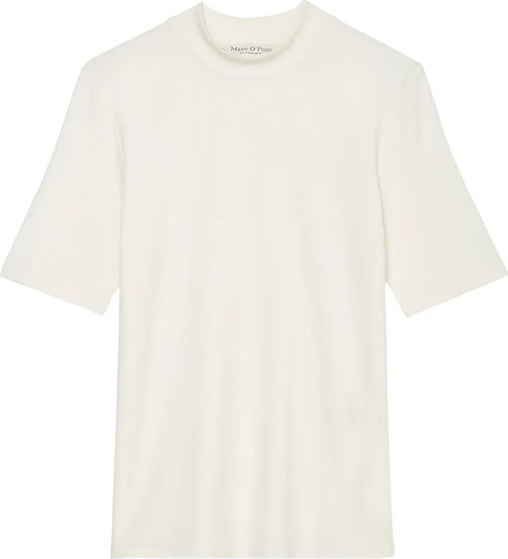 Marc O'Polo Mock-Neck Short-Sleeve Top