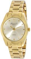 Thumbnail for your product : Kenneth Cole Yellow Gold IP Ladies Watch